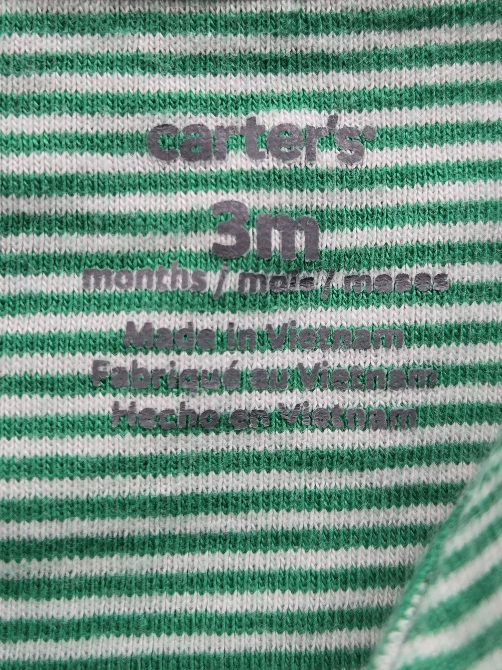 Carter's 3M Baby Bodysuit - Bright Green